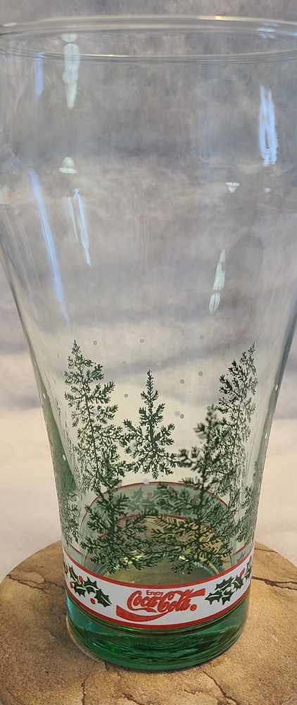 1 Libbey Coca Cola Christmas Holiday Drinking Glas